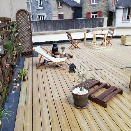 Apartment Pour 1 A 9 Personnes - La Gerbe De Ble - Terrasse Laval (Mayenne)